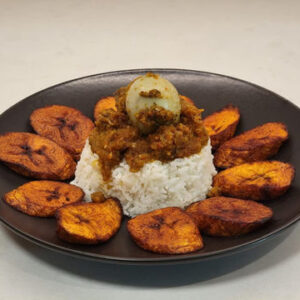 Ayamashe With Rice