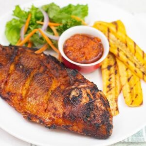 Fried Tilapia with Plantains